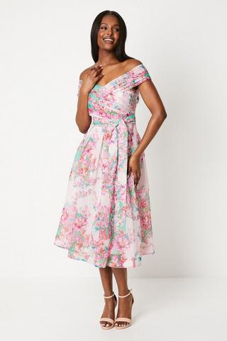 Sweet Scoop Neck Cap Sleeve Fit & Flare Corset Party Mini Dress - Navy –  Rosedress