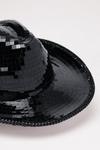 NastyGal Mirror Embellished Disco Ball Cowboy Hat thumbnail 4