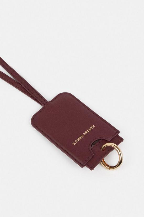 KarenMillen Leather Luggage Tag 2