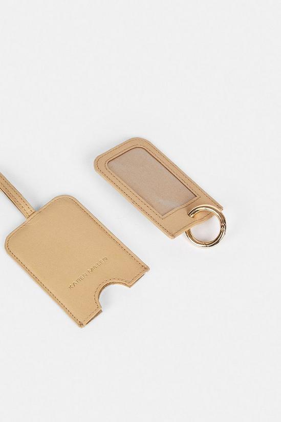 KarenMillen Leather Luggage Tag 3