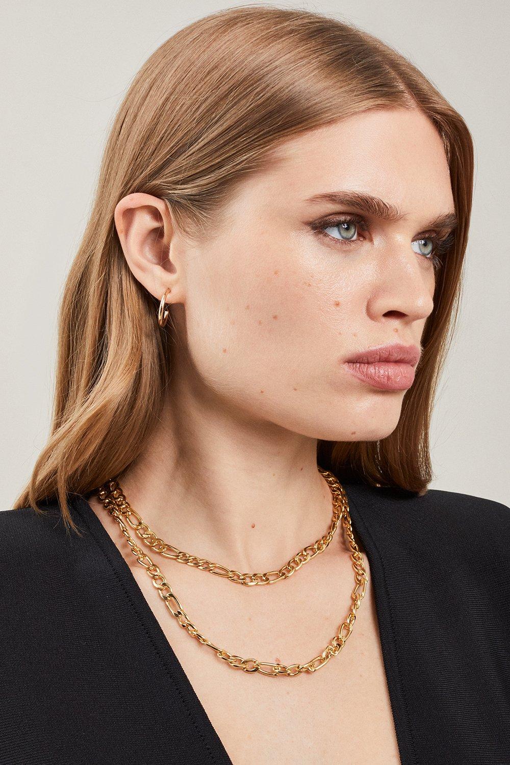 Jewellery Multi Layered Chain Necklace Karenmillen 