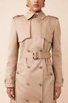 KarenMillen Tailored Belted Trench Coat thumbnail 3