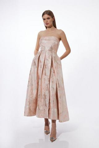 Product Prom Woven Maxi Dress blush