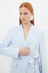KarenMillen Compact Stretch Single Breasted Tailored Blazer thumbnail 2