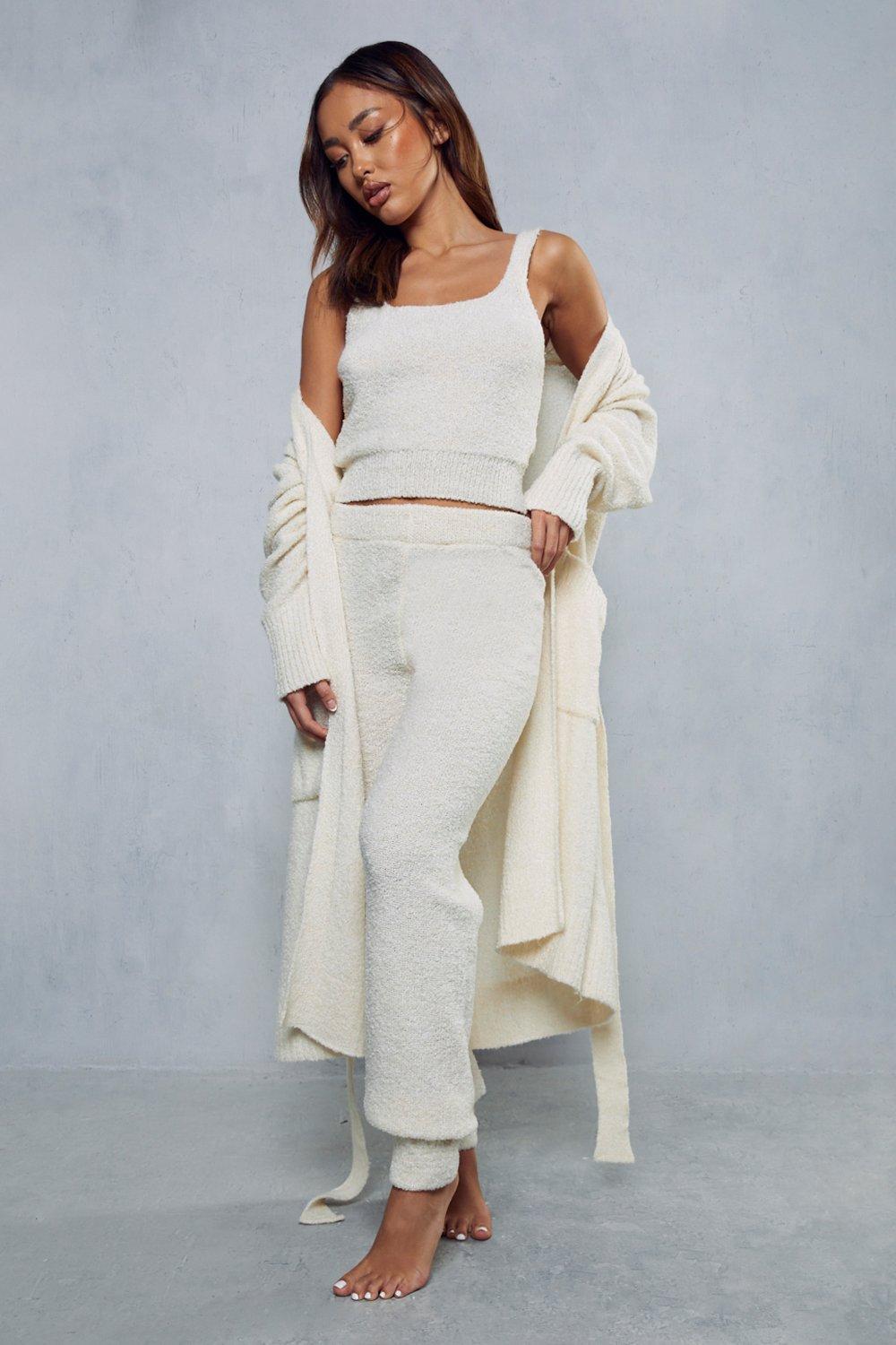 Cosy Knit Crop Top & Jogger Co-ord
