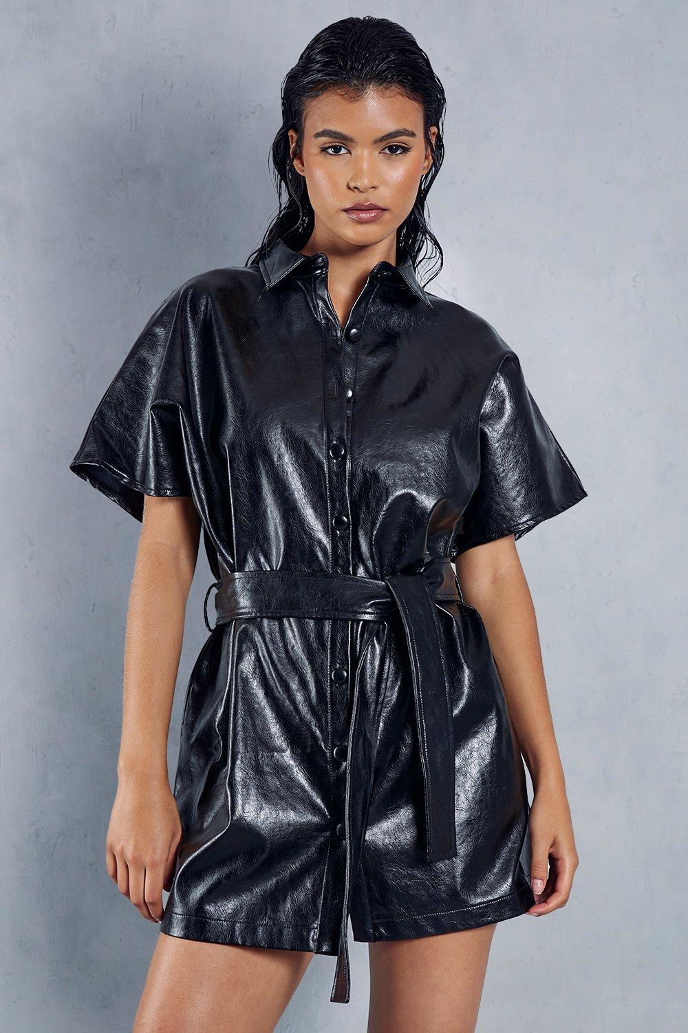 Leather Dresses | Faux Leather Dresses | Misspap