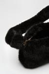Dorothy Perkins Black Faux Fur Bag thumbnail 4