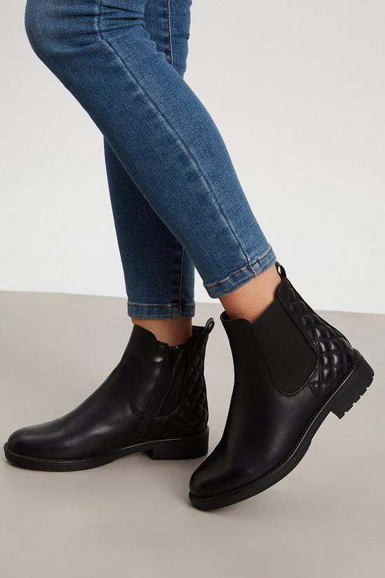 Good For the Sole Good For The Sole: Ramona Quilted Ankle Boots 3