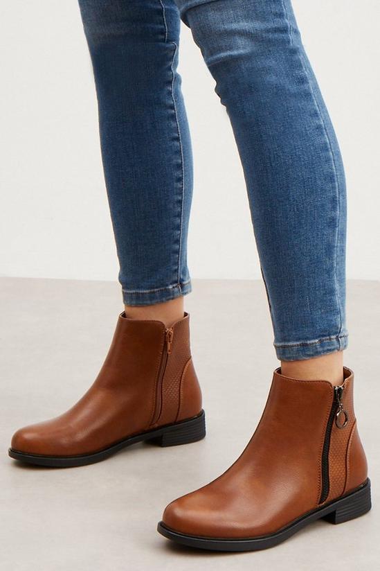 Principles Principles: Astrid Side Zip Ankle Boots 2