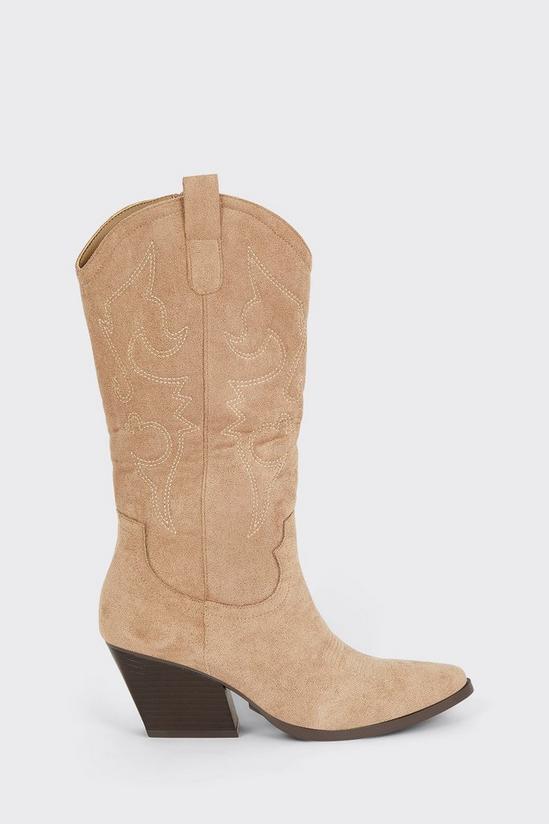 Boots | Kira Western Calf Boots | Dorothy Perkins
