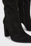 Dorothy Perkins Kally Western Detail Heeled Knee Boots thumbnail 4