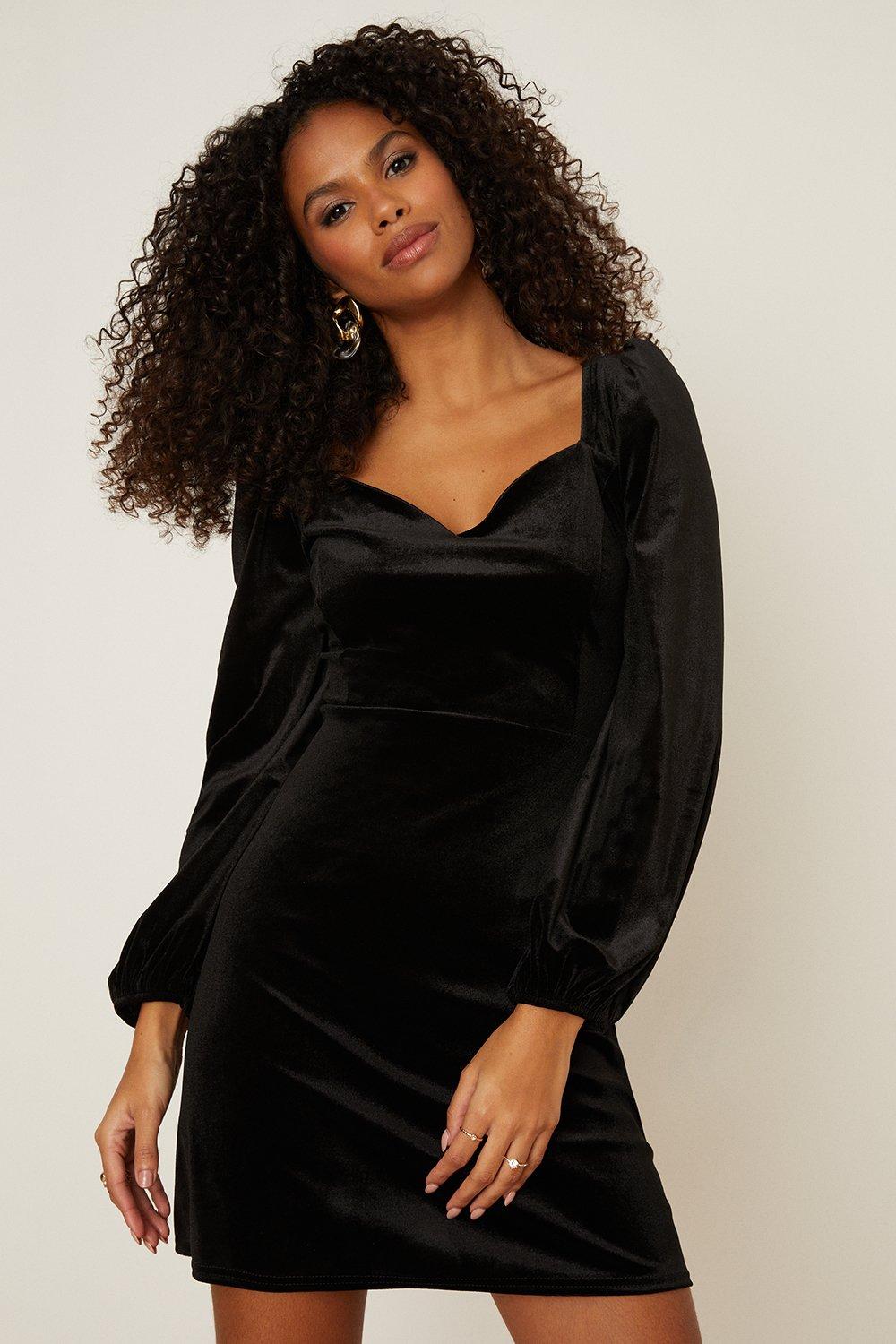 Noa Black Velvet Corset | Dress In Beauty