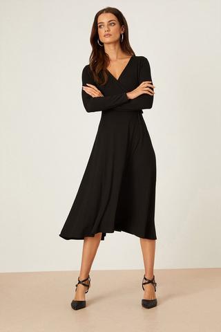 100% Twill Silk Woman Loose Beige Black Anet GEO Monogram Print Midi Dress  with Shirt Collar Long Sleeves Dress