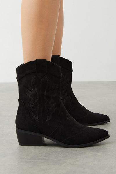 Anita Low Rise Western Boots