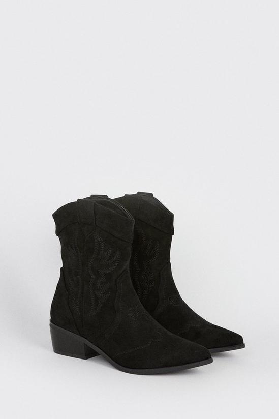 Dorothy Perkins Anita Low Rise Western Boots 3