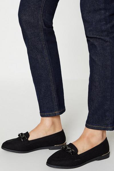 Leila Chain Loafers