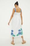 Dorothy Perkins Ivory Strappy Embroidered Midi Dress thumbnail 3
