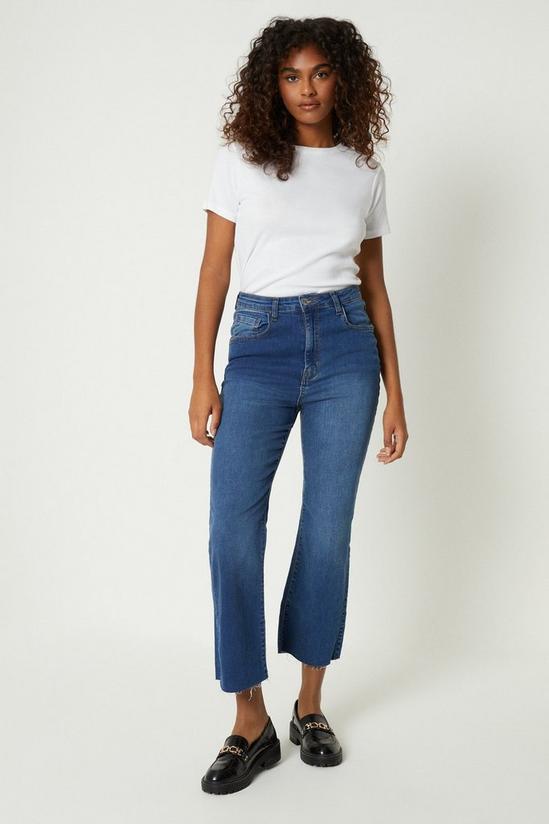 Dorothy Perkins Stretch Crop Kickflare Jeans 1