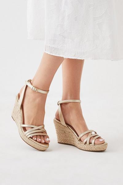 Roxi Barely There Wedges