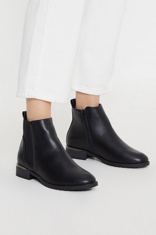 Dorothy Perkins Good For The Sole: Molly Wide Fit Comfort Chelsea Boots 1