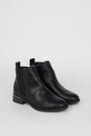Dorothy Perkins Good For The Sole: Molly Wide Fit Comfort Chelsea Boots thumbnail 3