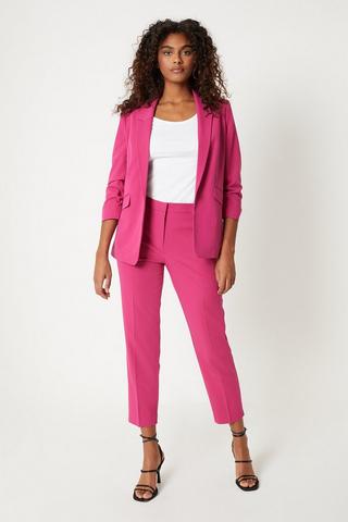 Fuschia 2-Piece Trouser Suit - Women from Yumi UK