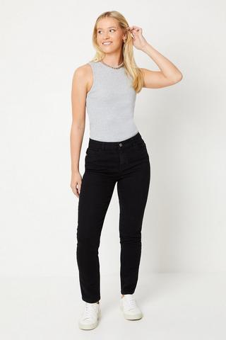 Frank Thomas Anna Skinny Jeggings - Black - Next Working Day Delivery
