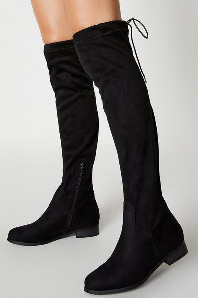 Kelly Flat Over The Knee Boots