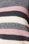Dorothy Perkins Long Sleeve Multi Stripe Knitted Jumper thumbnail 4
