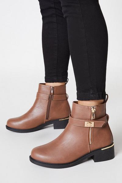 Good For The Sole: Wide Fit Marrie Ankle Boots