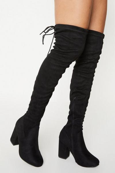 Wide Fit Krissy Over The Knee Boots