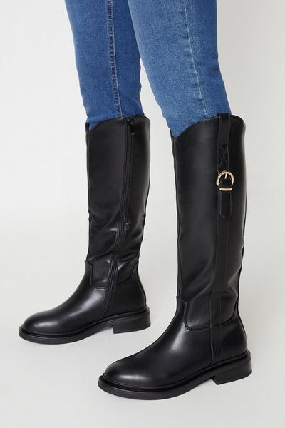 Kampus Knee High Riding Boots