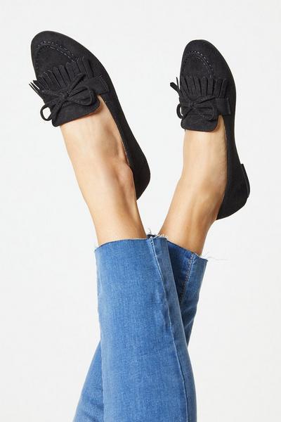 Good For The Sole: Nanita Comfort Fringe Detail Loafers