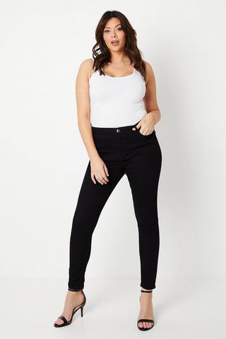 Product Curve Comfort Stretch Skinny Jeans black