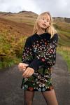 Warehouse WH x William Morris Society Floral Embroidered Knit Jumper thumbnail 1