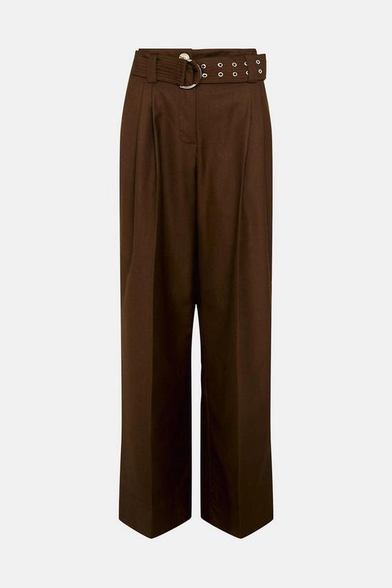 Warehouse Belt Detail Tailored Trouser 4