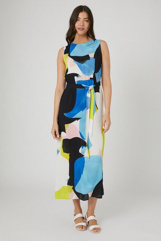 Wallis Abstract Print Maxi Dress 1