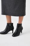 Wallis Andi Almond Toe Medium Stiletto Heel Shoe Boots thumbnail 1