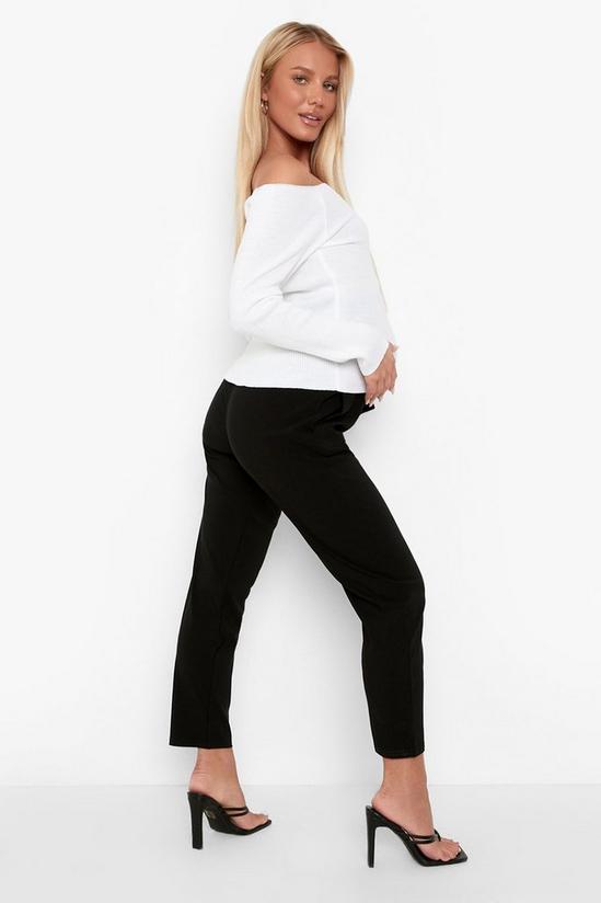 boohoo Maternity Super Stretch Fitted Trousers 2