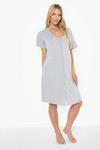 boohoo Maternity 2 Pack Button Front Nightie thumbnail 3