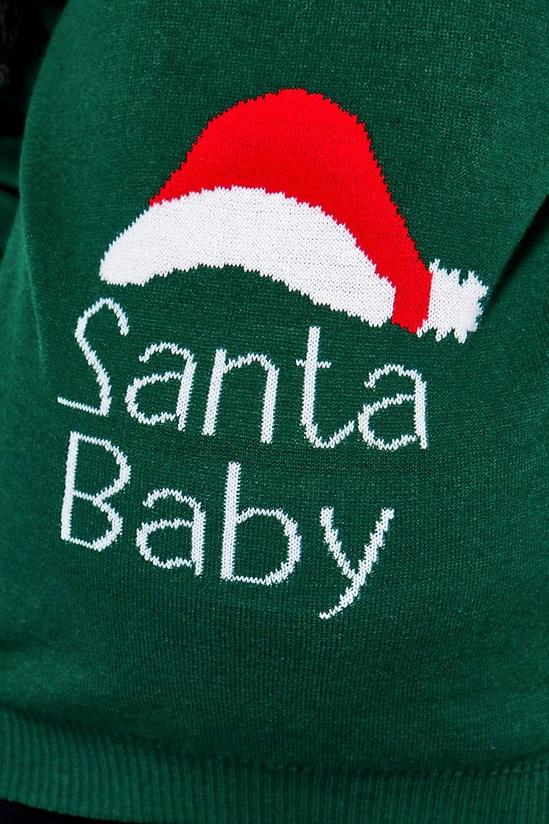 boohoo Maternity 'Santa Baby' Christmas Jumper 4