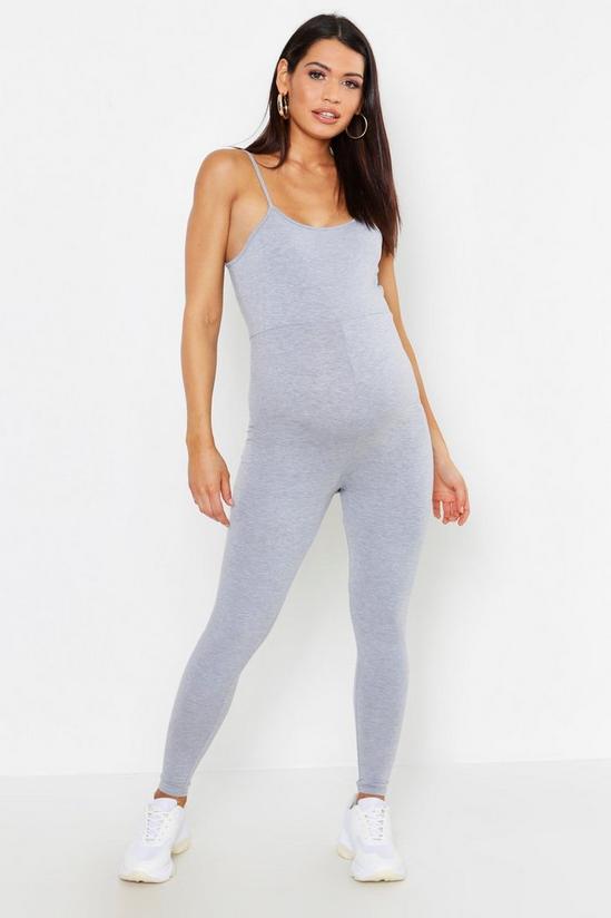 boohoo Maternity Strappy Lounge Jumpsuit 1