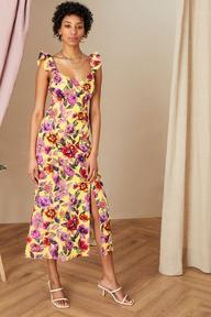 'Bethany' Floral Midi Dress