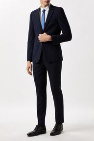 Tailored Navy Essential Suit Jacket