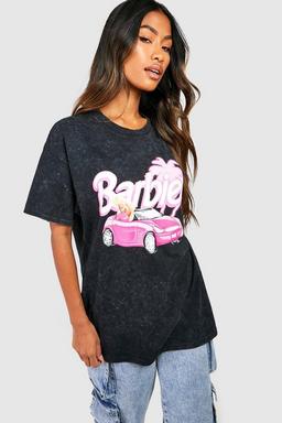 Barbie Oversized Washed T-shirt