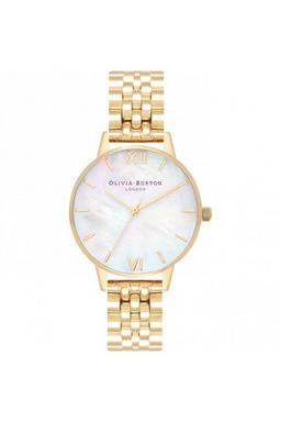 Mother Of Pearl Bracelet Stainless Steel Fashion Watch
