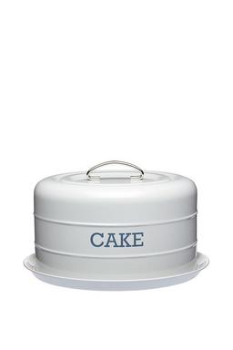 French Grey Domed Cake Tin