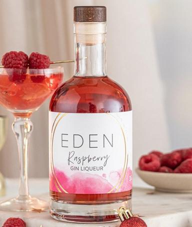 Raspberry Gin Liqueur (350ml) with Gift Tube