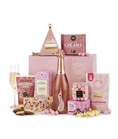 Luxury Rose Prosecco Gift Box Hamper