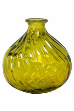Recycled Glass Ola Home Décor Small Round Vase